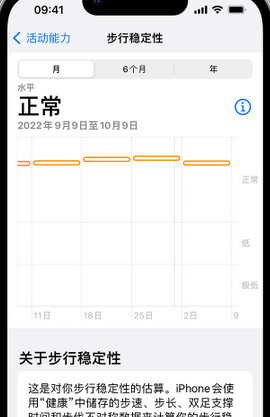 邵阳iPhone手机维修如何在iPhone开启'步行稳定性通知'