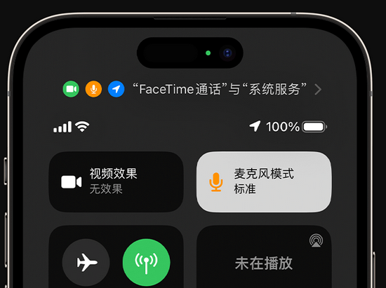 邵阳苹果授权维修网点分享iPhone在通话时让你的声音更清晰 