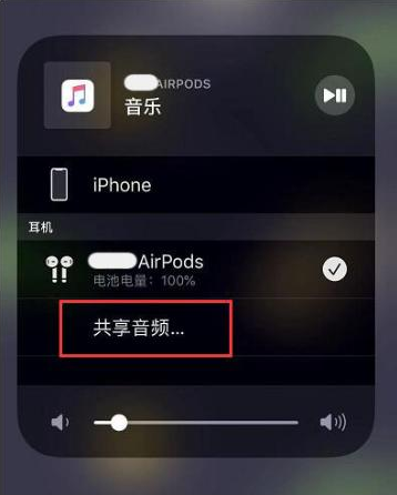 邵阳苹果14音频维修点分享iPhone14音频共享设置方法 