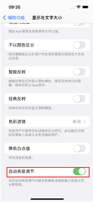 邵阳苹果15维修店分享iPhone 15 Pro系列屏幕亮度 