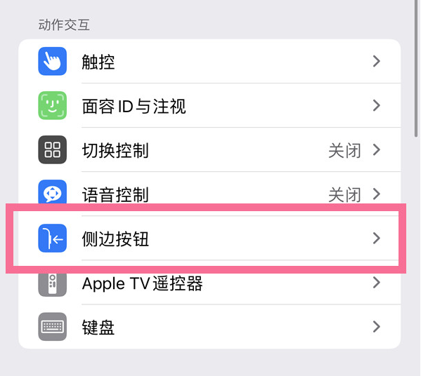 邵阳苹果14维修店分享iPhone14 Plus侧键双击下载功能关闭方法 