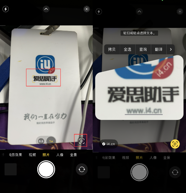 邵阳苹果手机维修分享升级iOS 16后如何通过相机翻译文本 