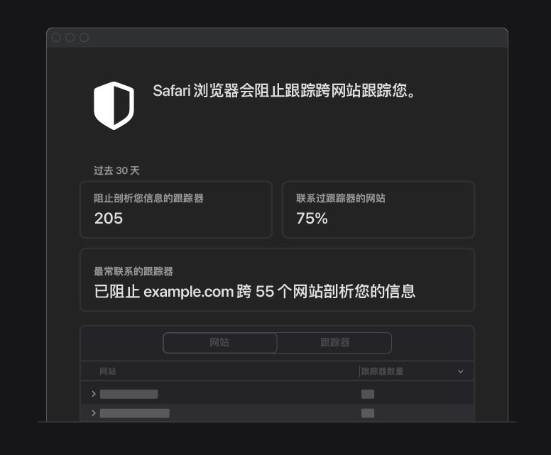 邵阳苹果手机维修分享如何在 Safari 浏览器中查看和打开隐私报告 